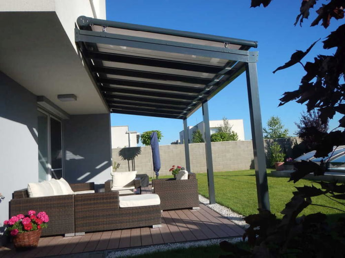 hliníková pergola